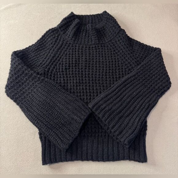 Anthropologie Maeve Dionne Bell-Sleeved Sweater size XS - Picture 3 of 15